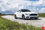 Ford Mustang GT on Vossen Wheels (VFS6) 2017 года